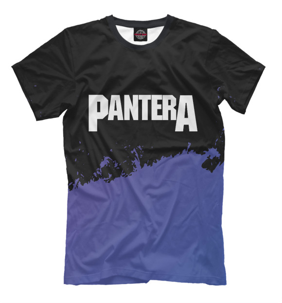 Футболка Pantera Purple Grunge для мальчиков 