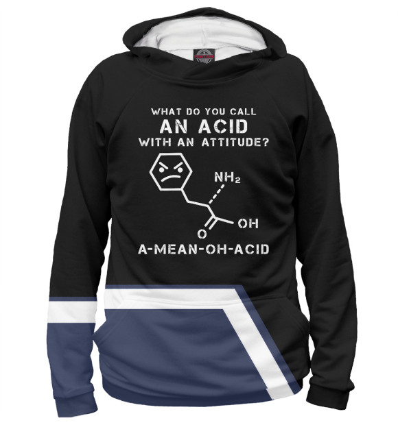 Худи Funny Chemistry Amino Sarca для девочек 