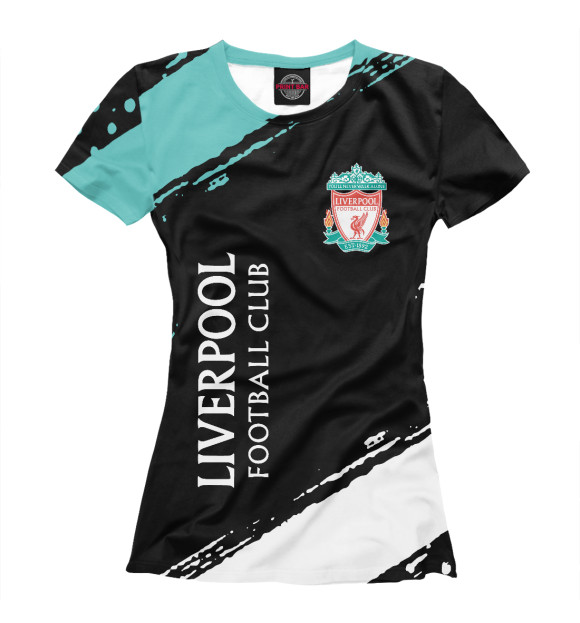 Футболка Liverpool | краска для девочек 