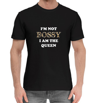 Хлопковая футболка I am the Queen