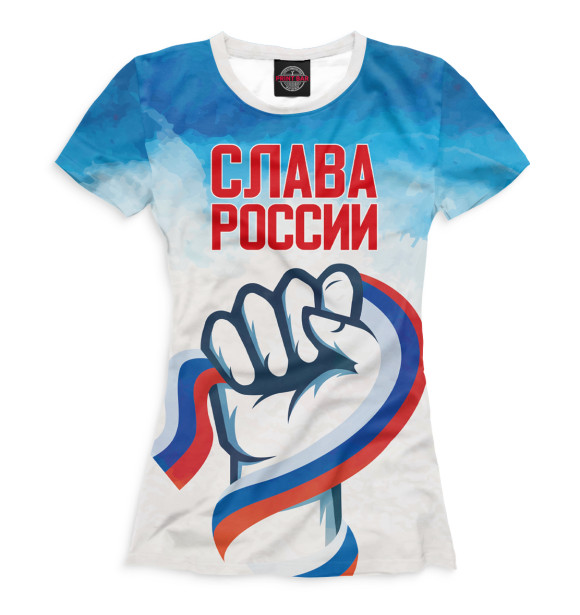 Футболка Слава России для девочек 