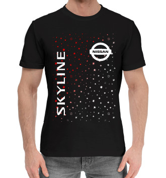 Хлопковая футболка Nissan Skyline - Звезды
