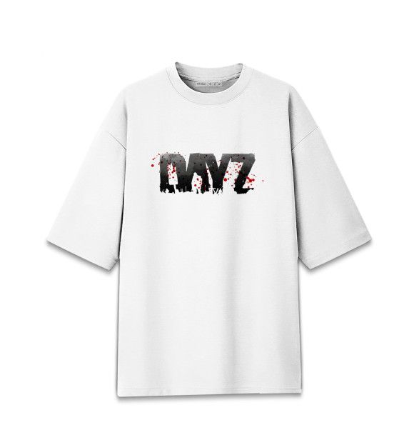 Женская Хлопковая футболка оверсайз DayZ