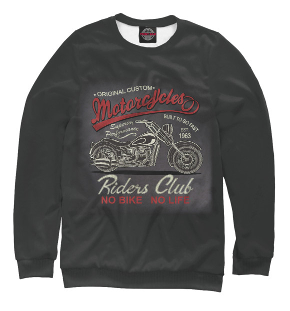 Свитшот Riders Club для мальчиков 