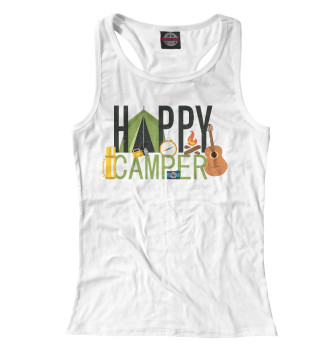 Женская Борцовка Happy camper