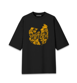 Хлопковая футболка оверсайз Wu-Tang Clan