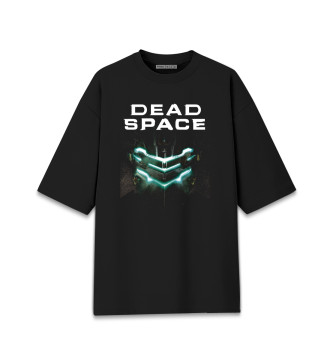 Женская Хлопковая футболка оверсайз Dead Space