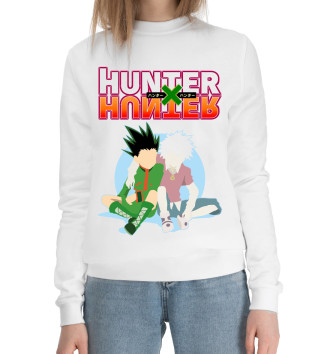 Женский Хлопковый свитшот Hunter x Hunter