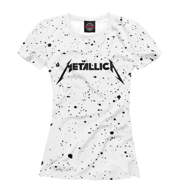 Футболка Metallica / Металлика для девочек 