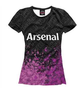 Футболка для девочек Arsenal Pro Football (color splash)