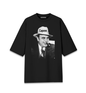 Хлопковая футболка оверсайз Аль Капон