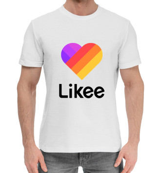 Мужская Хлопковая футболка Likee | Лайки