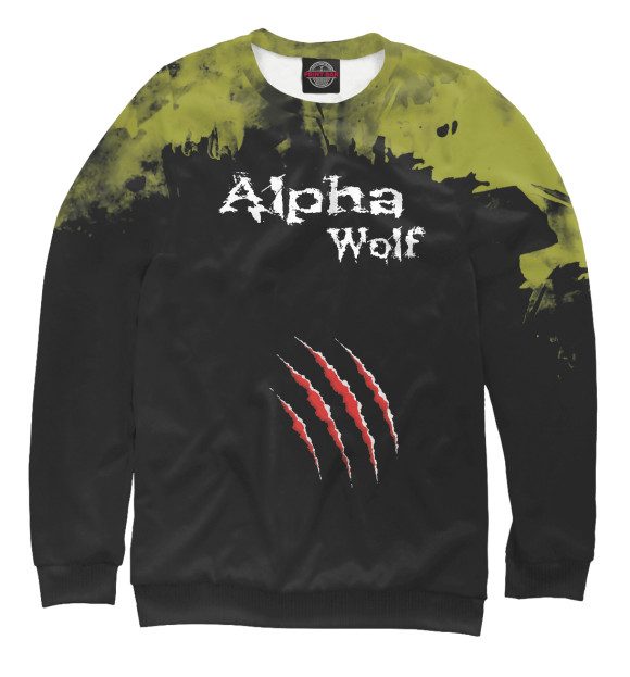 Свитшот Alpha Wolf для девочек 