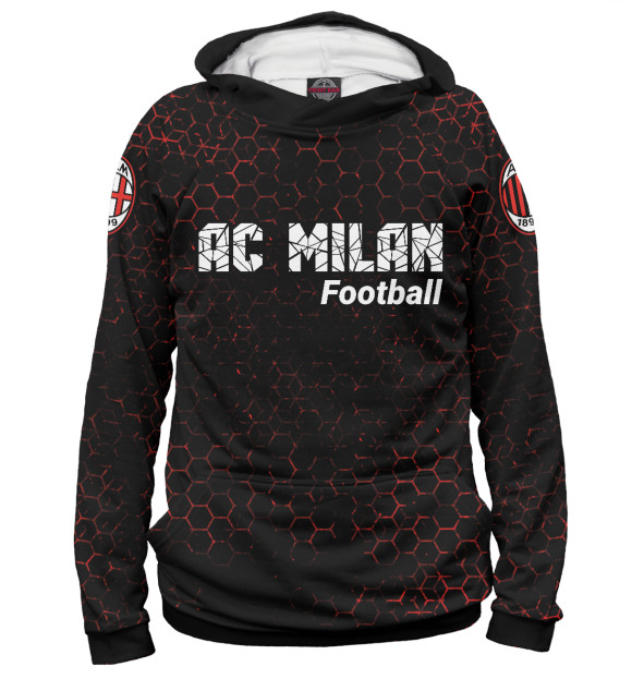 Худи Милан | AC Milan Football для мальчиков 
