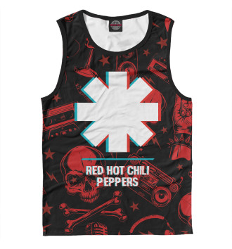 Майка для мальчиков Red Hot Chili Peppers Rock Glitch