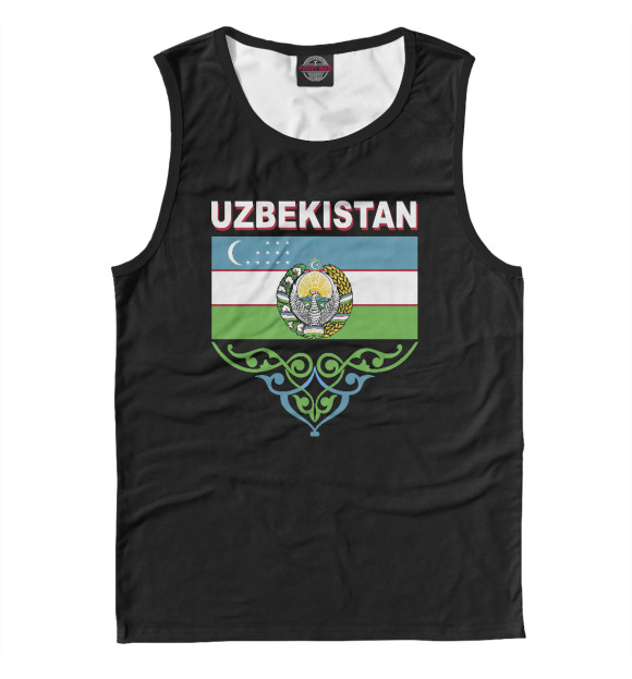 Майка Узбекистан для мальчиков 
