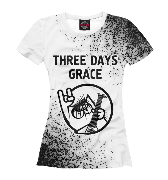 Футболка Three Days Grace | Кот для девочек 