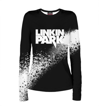 Женский Лонгслив Linkin Park + краски