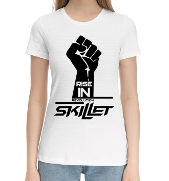 Хлопковая футболка Skillet