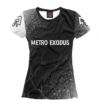 Футболка для девочек Metro Exodus Glitch Black