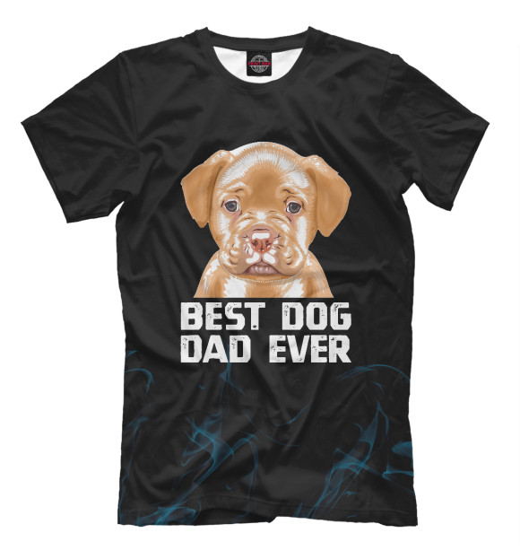 Футболка Best Dog Dad Ever для мальчиков 