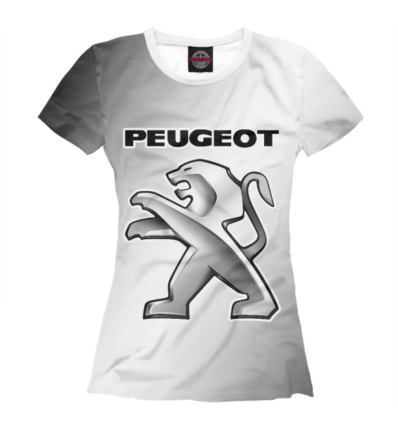 Футболка Peugeot для девочек 