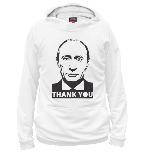Женское Худи Putin - Thank You