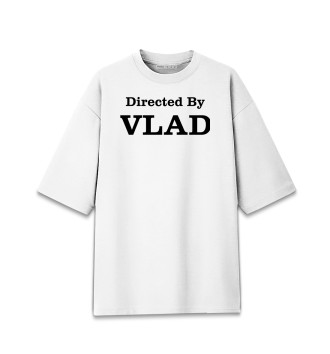 Женская Хлопковая футболка оверсайз Directed By Vlad