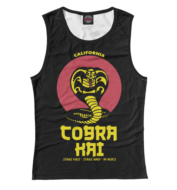 Майка Cobra Kai для девочек 