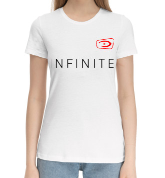 Женская Хлопковая футболка Хало Инфинити