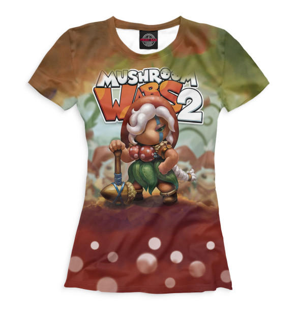 Футболка Mushroom Wars 2 для девочек 