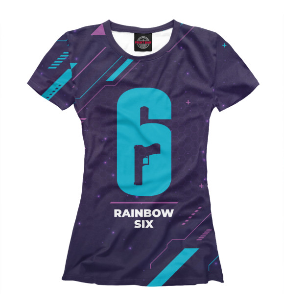 Футболка Rainbow Six Gaming Neon для девочек 
