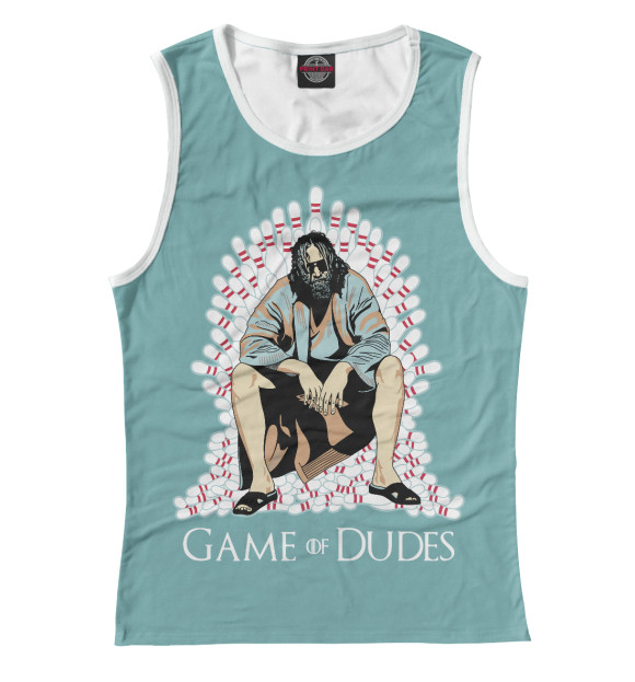 Майка Game of Dude для девочек 
