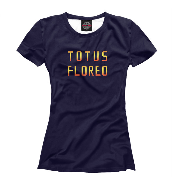 Футболка Totus Floreo для девочек 