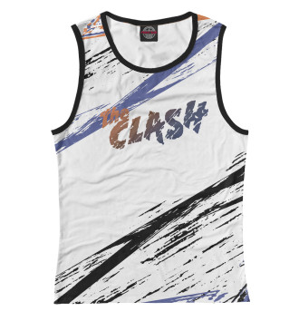 Майка для девочек The clash (color logo)
