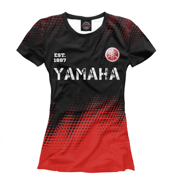 Футболка Ямаха | Yamaha Est. 1887 для девочек 