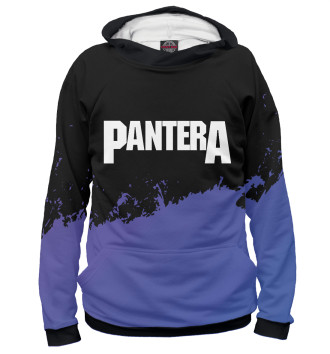 Худи для девочек Pantera Purple Grunge