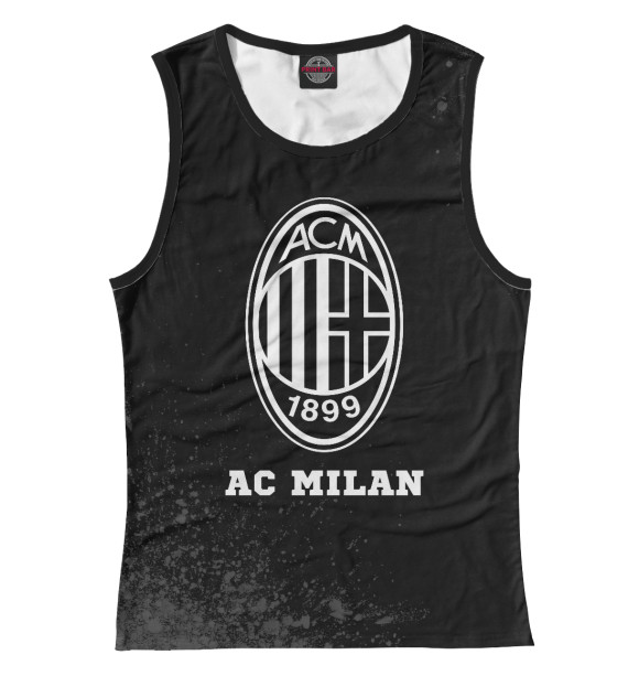 Майка AC Milan Sport Black - Брызги для девочек 