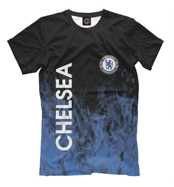 Футболка Chelsea огонь для мальчиков 