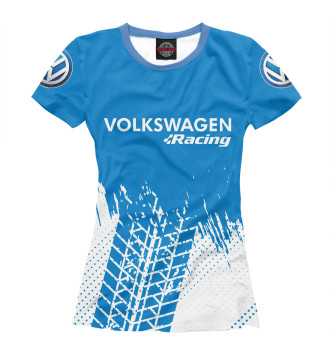 Женская Футболка Volkswagen Racing