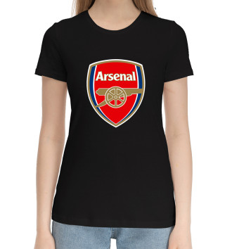 Женская Хлопковая футболка Arsenal