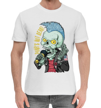Хлопковая футболка Punk's not dead