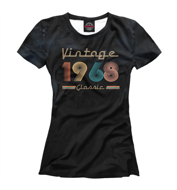 Футболка 1968 Vintage Classic для девочек 