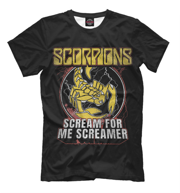 Футболка Scorpions для мальчиков 