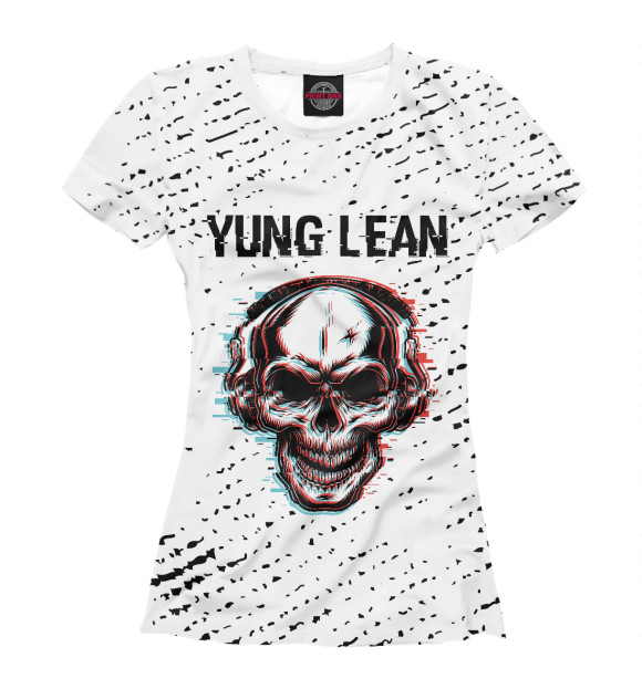 Футболка Yung Lean | Череп для девочек 