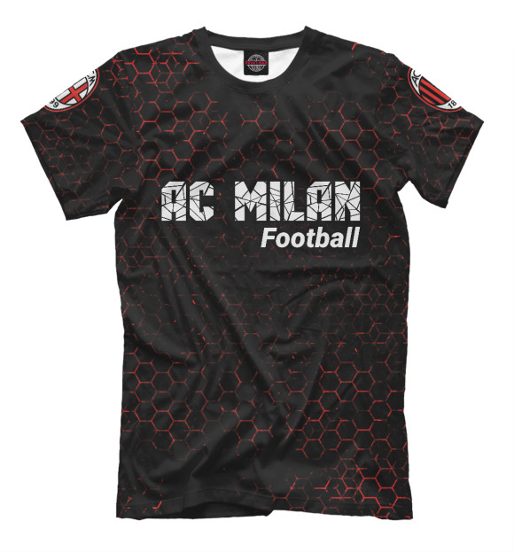 Футболка Милан | AC Milan Football для мальчиков 