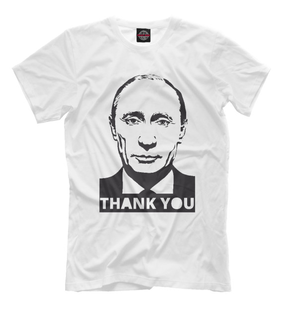 Футболка Putin - Thank You для мальчиков 