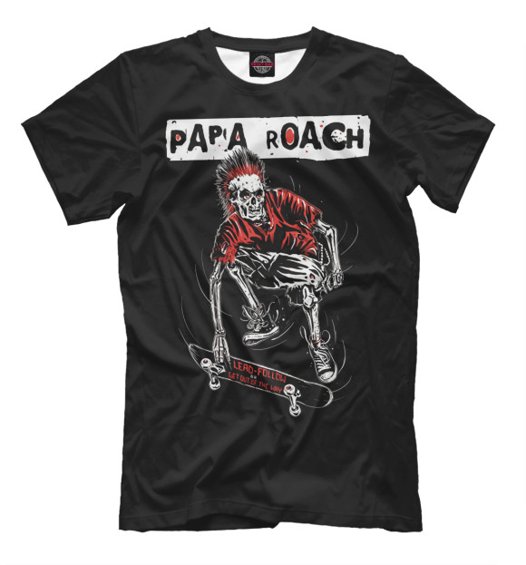 Футболка Papa Roach для мальчиков 