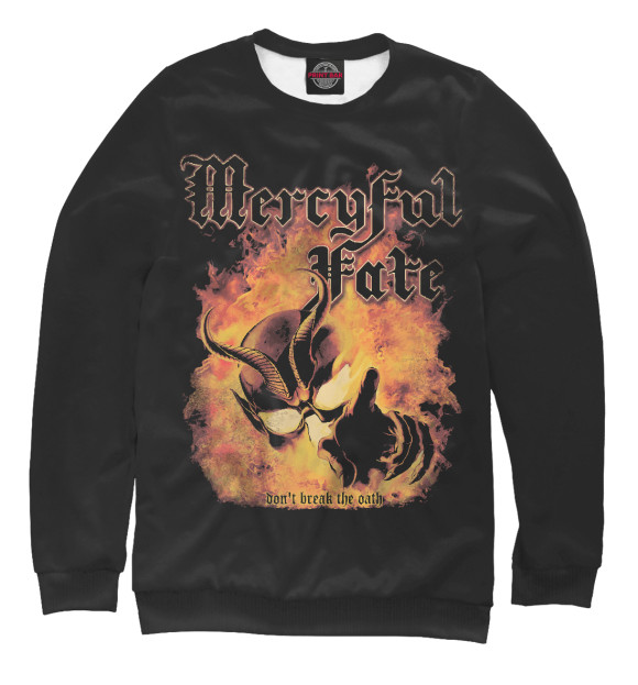 Свитшот Mercyful Fate don't break the oath для мальчиков 