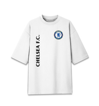 Хлопковая футболка оверсайз Chelsea